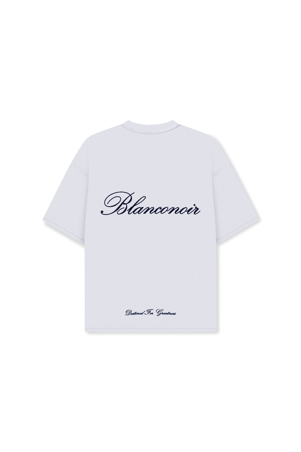 Suede Patch Tee - White